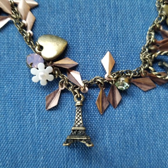 Betsey Johnson Wanderlust Collection Necklace - EPC - Picture 1 of 16